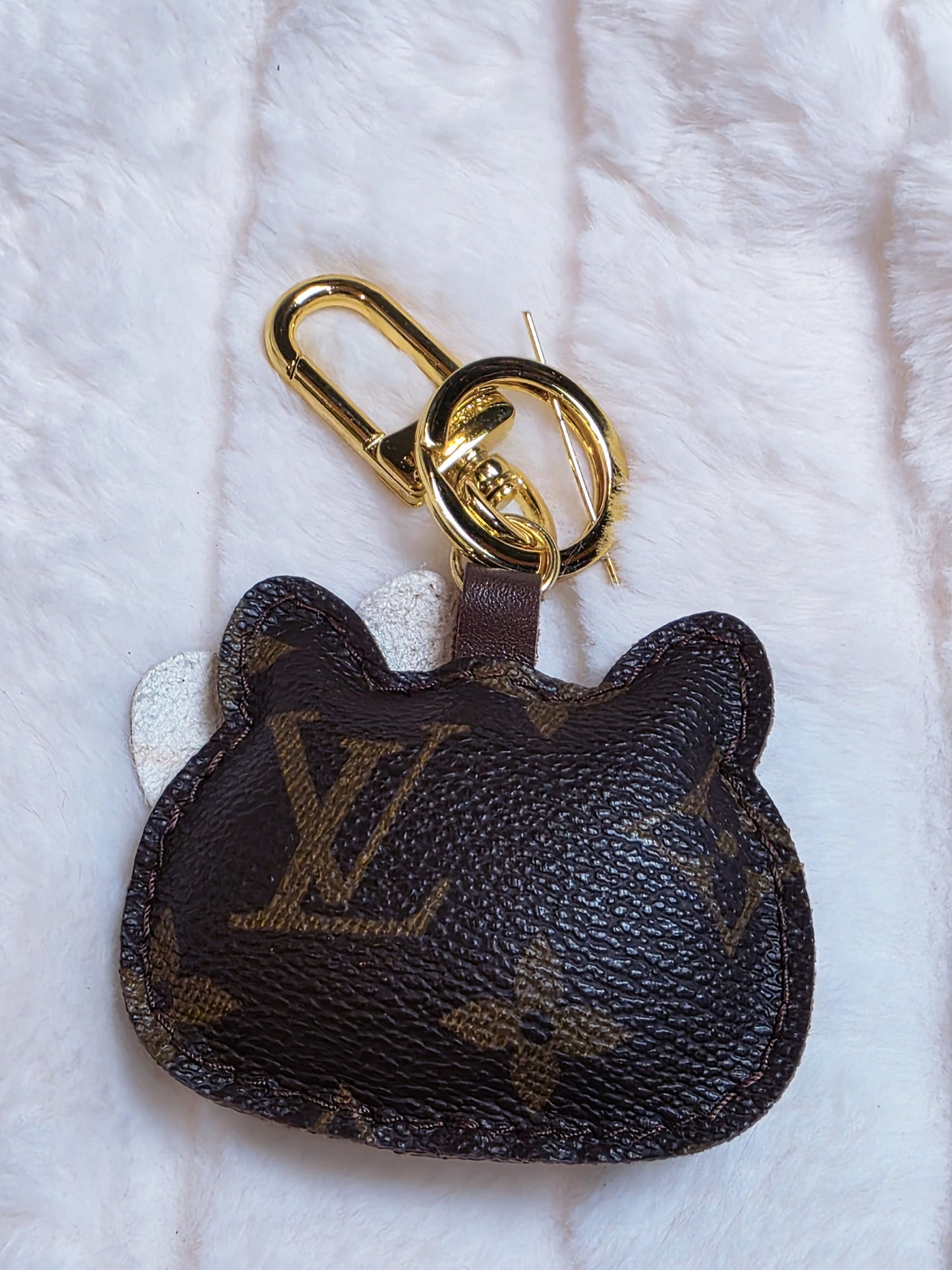 Purrrfect n Prim Keychain