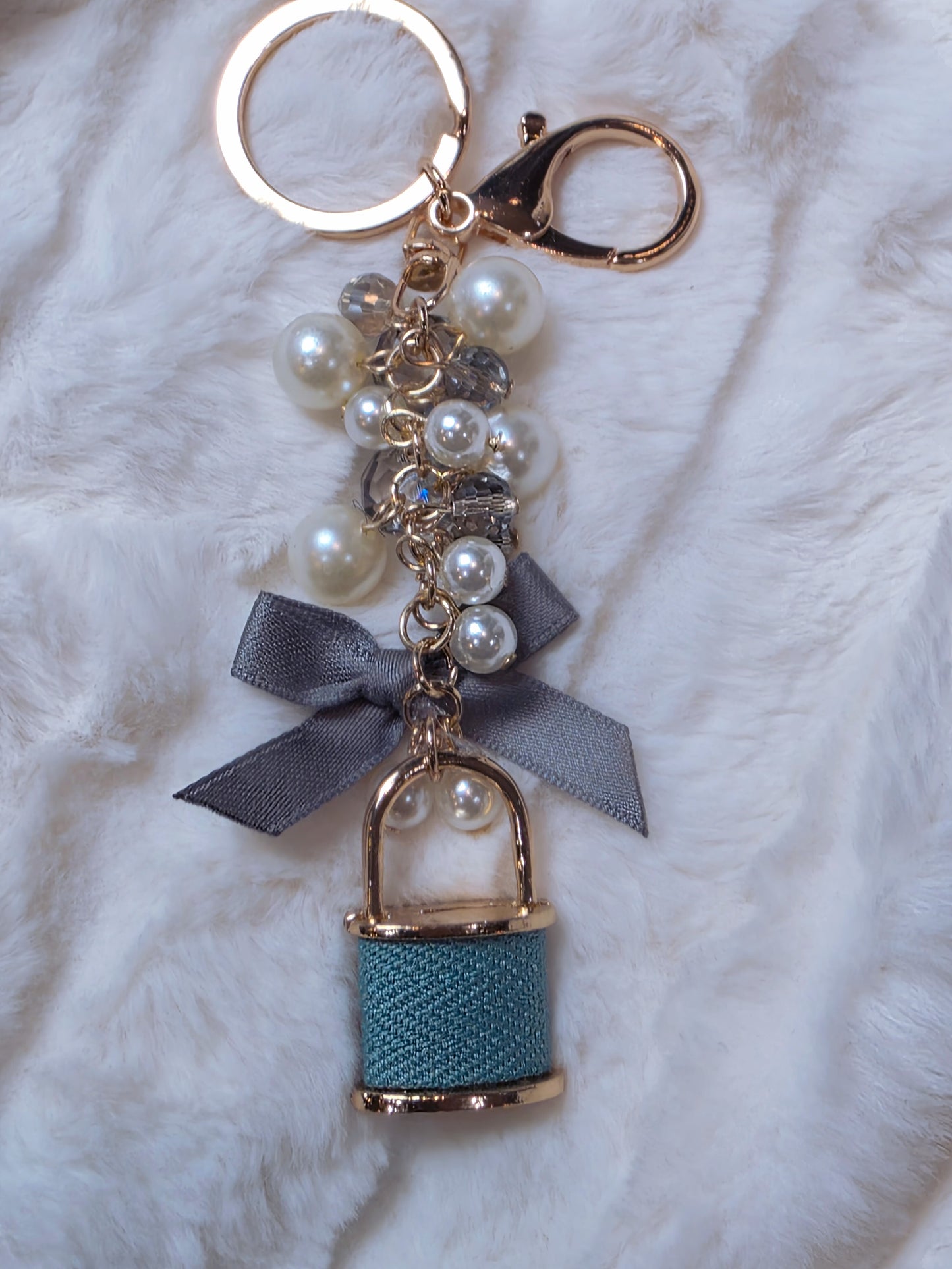 Tied Up and Locked Away Keychain