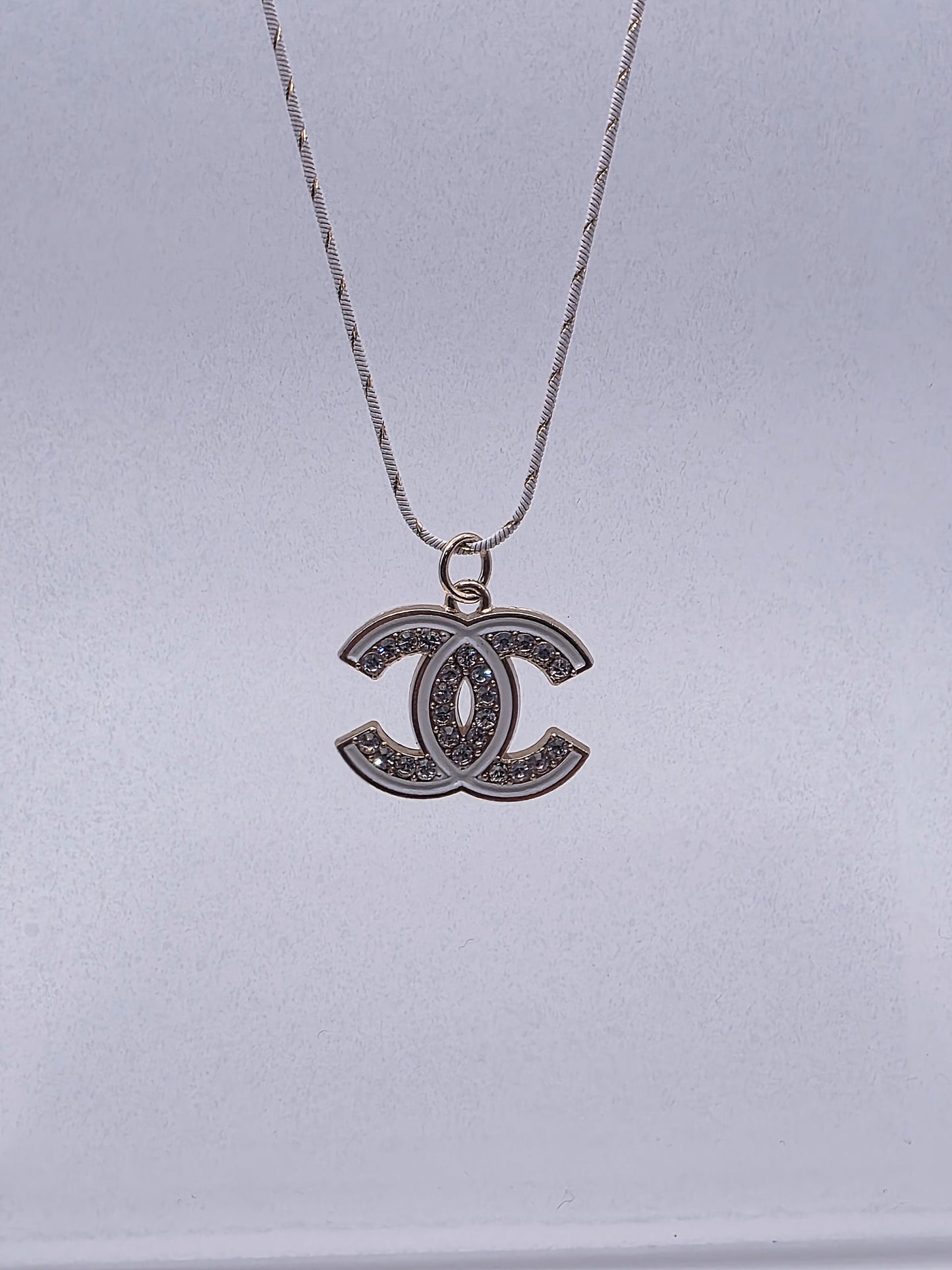 All White Everything Necklace