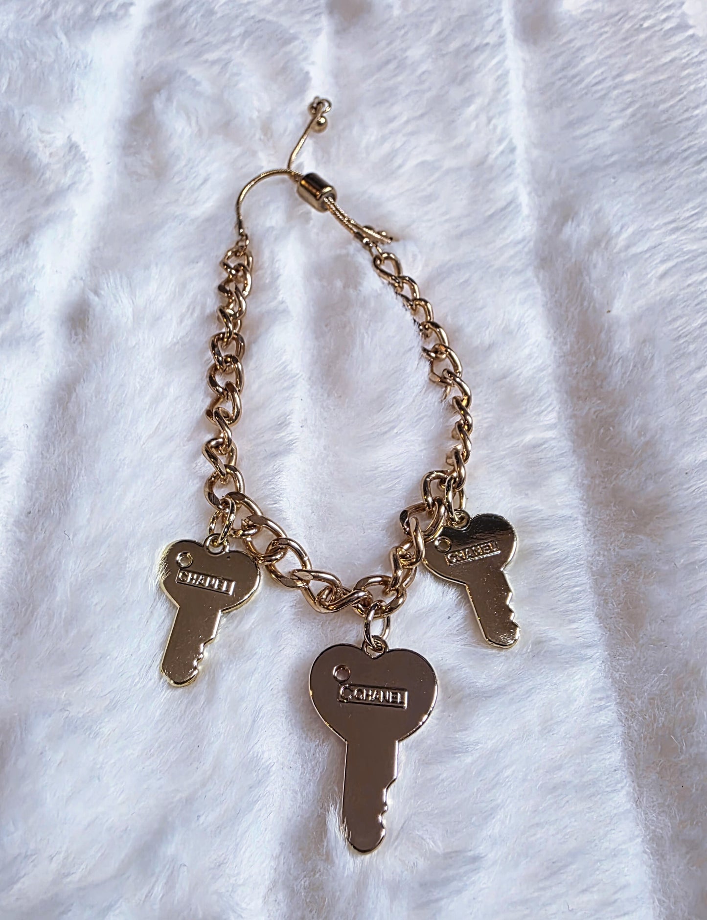 3 Keys to My Heart Bracelet