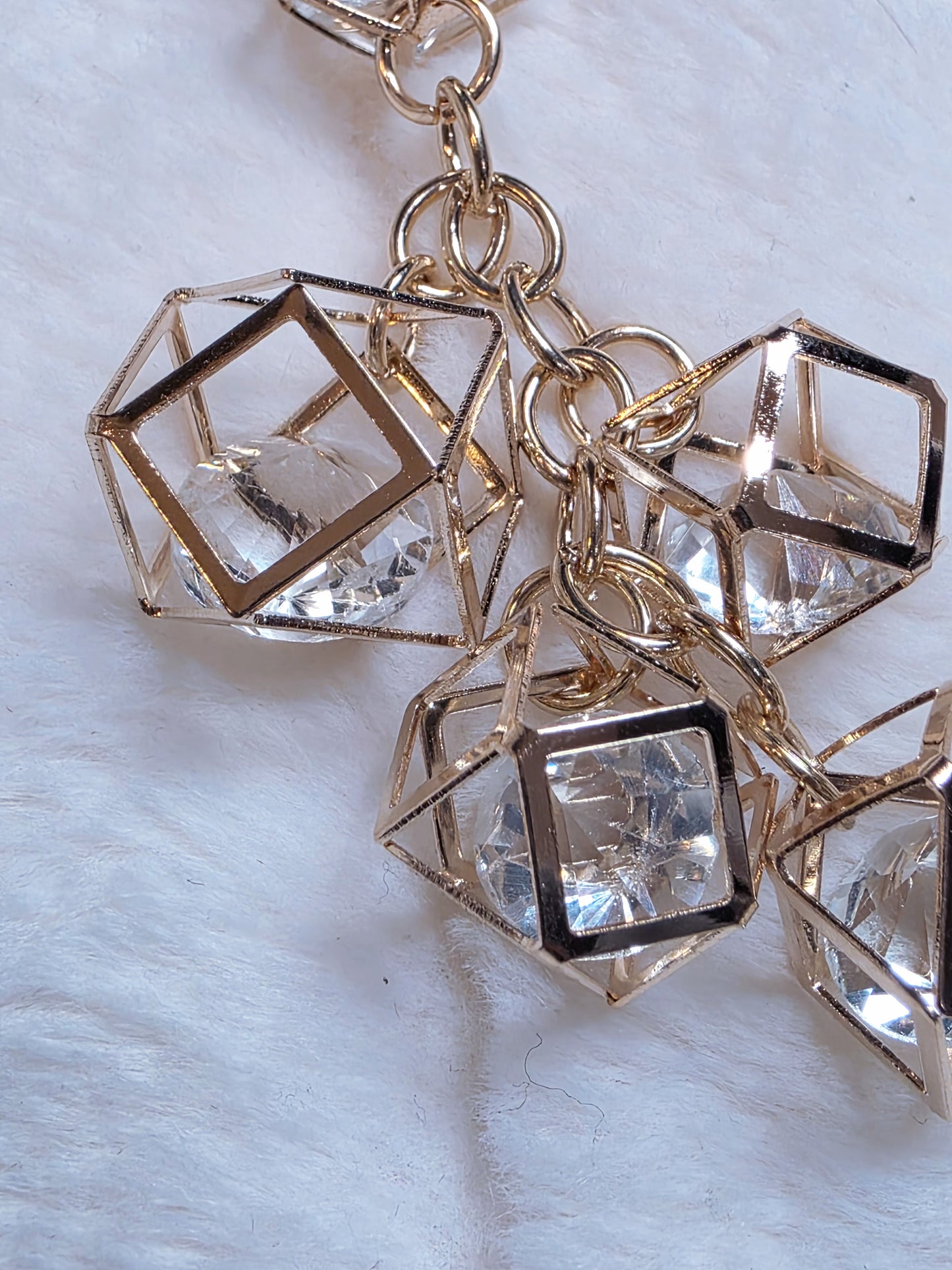 Elegant Gold Keychain