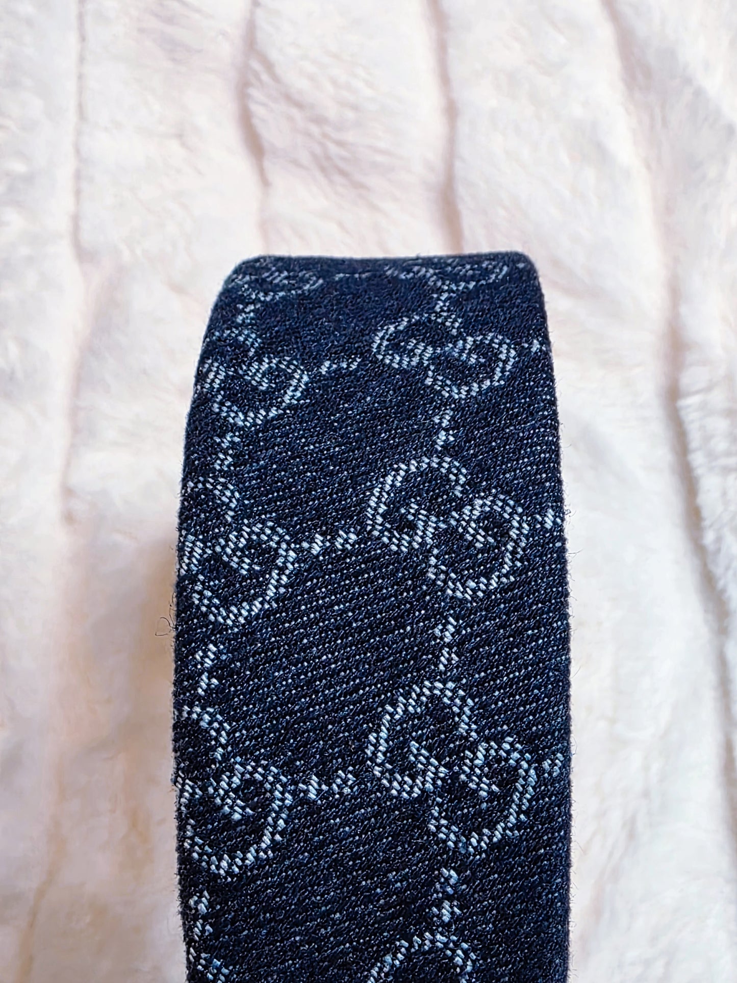 Blue Denim Fashion Headband