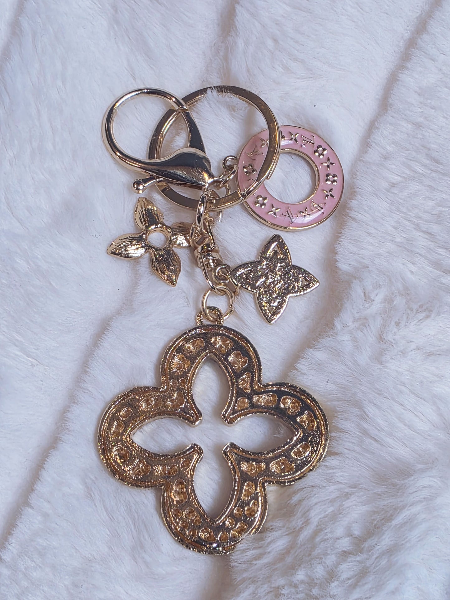 Pink n Bling Keychain