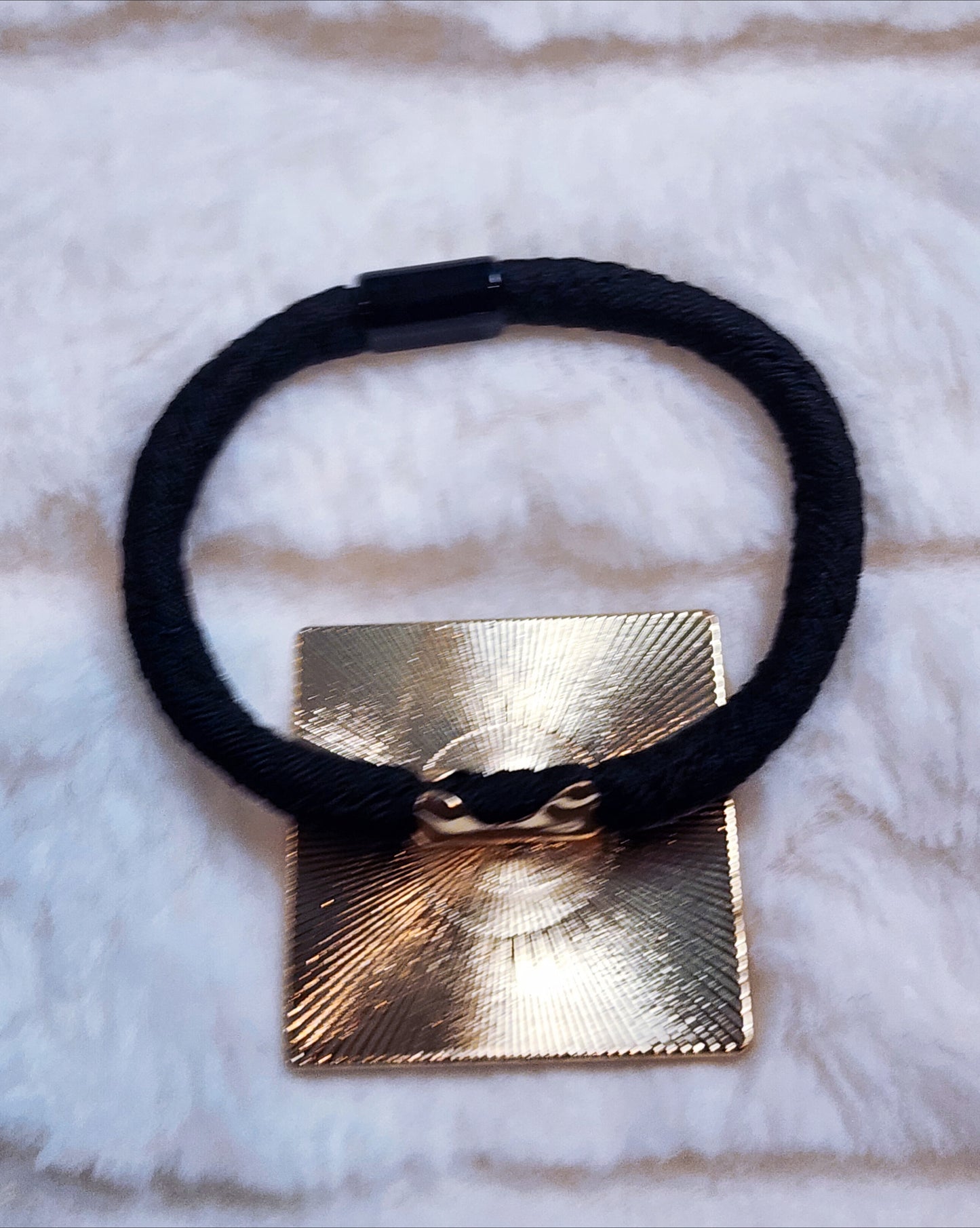 All Squared Up Hair Tie