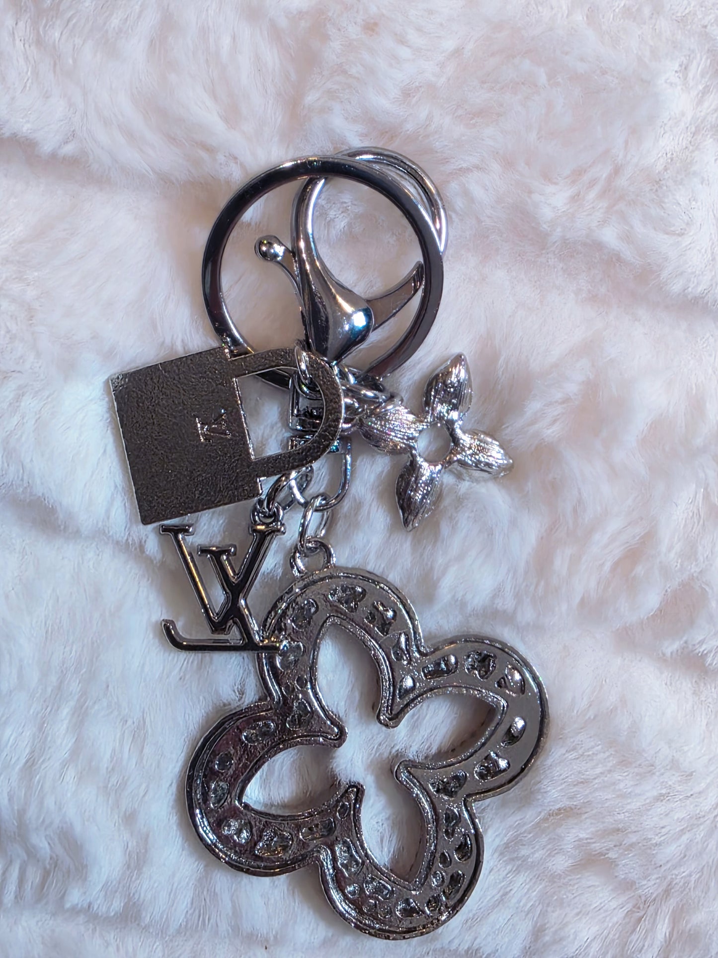 All Silver Lights Keychain