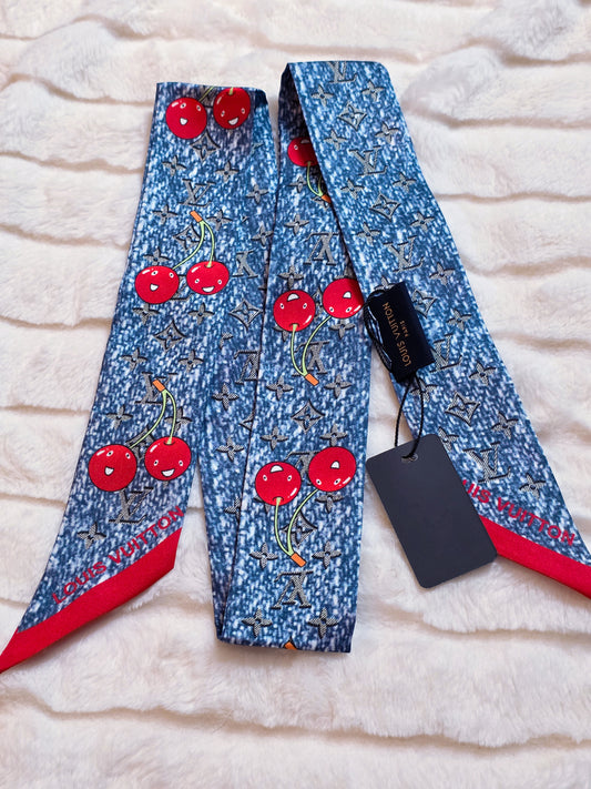 Sweet Cherry Fashion Twilly