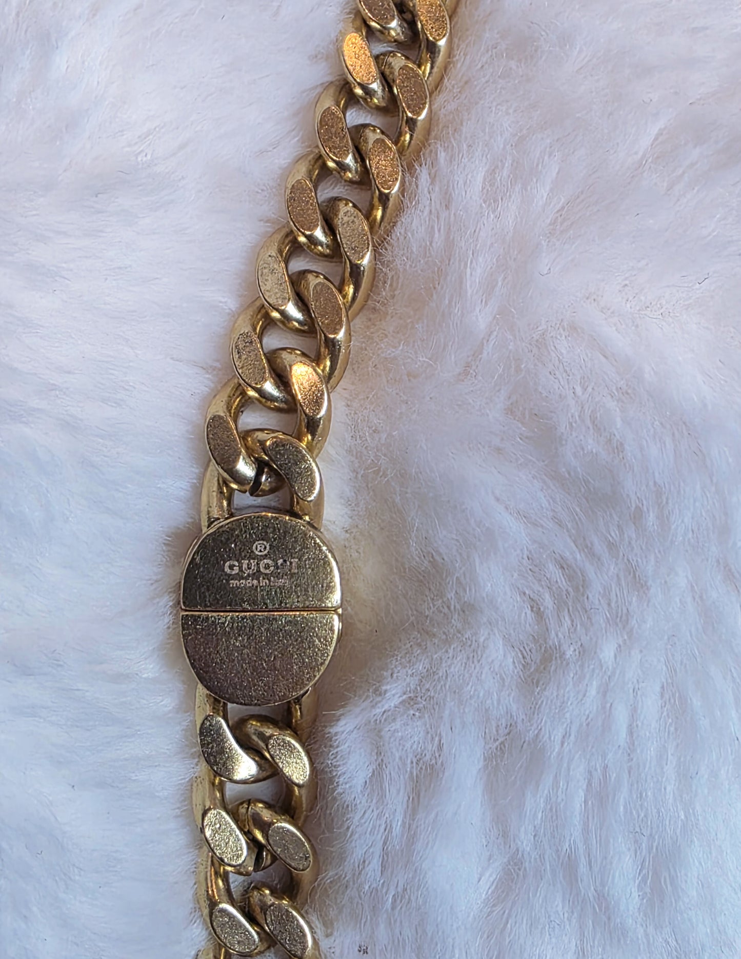 Hammered GG Necklace