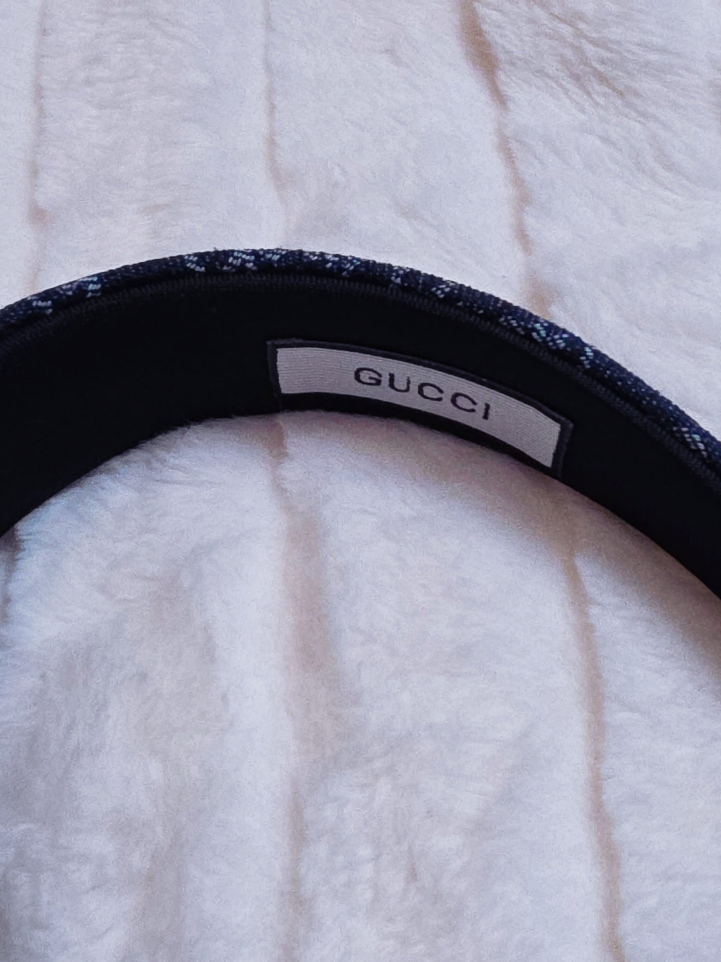 Blue Denim Fashion Headband