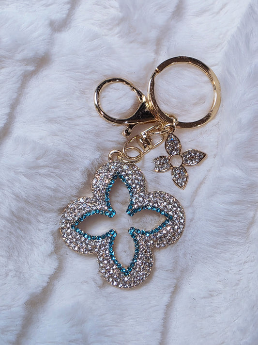 Starry Blue Keychain