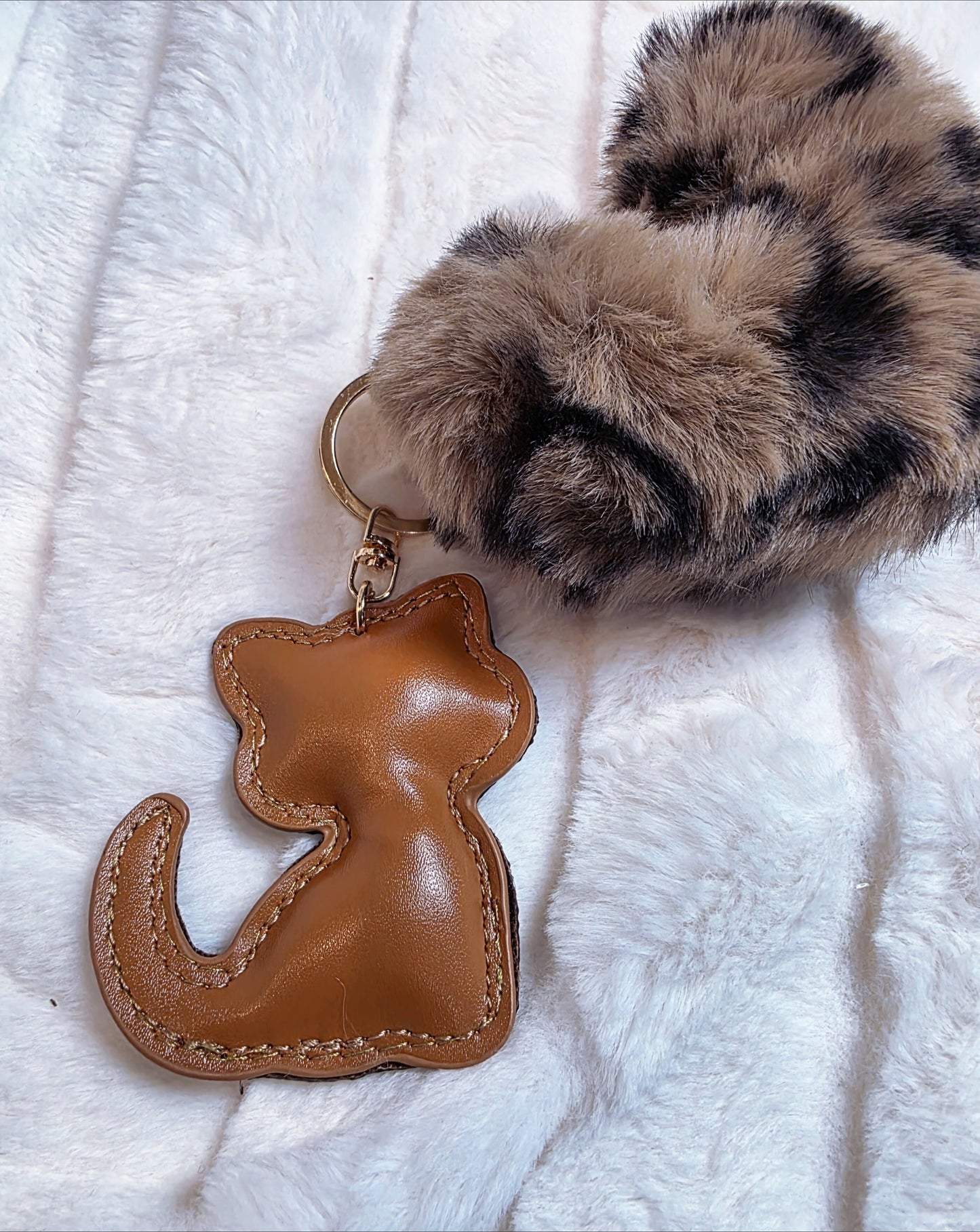 Kitty Has My Heart Keychain