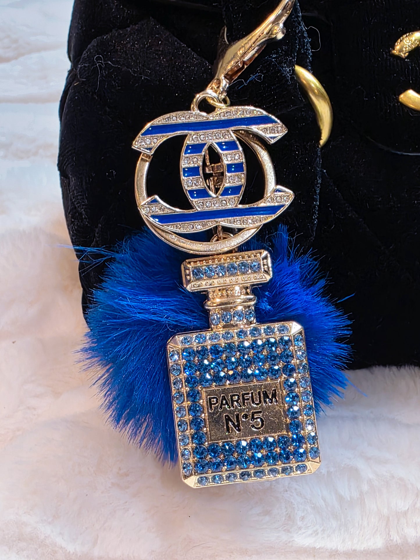 Blue Stunna Keychain