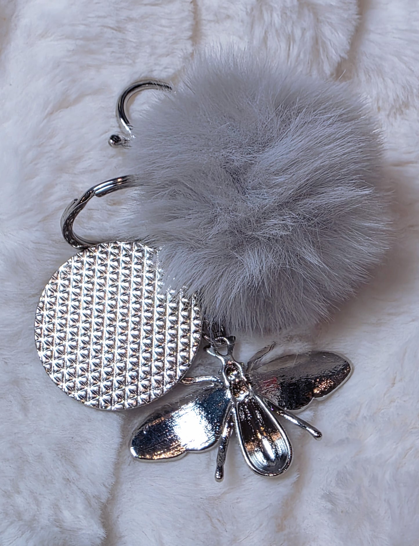 Silver Sting Keychain