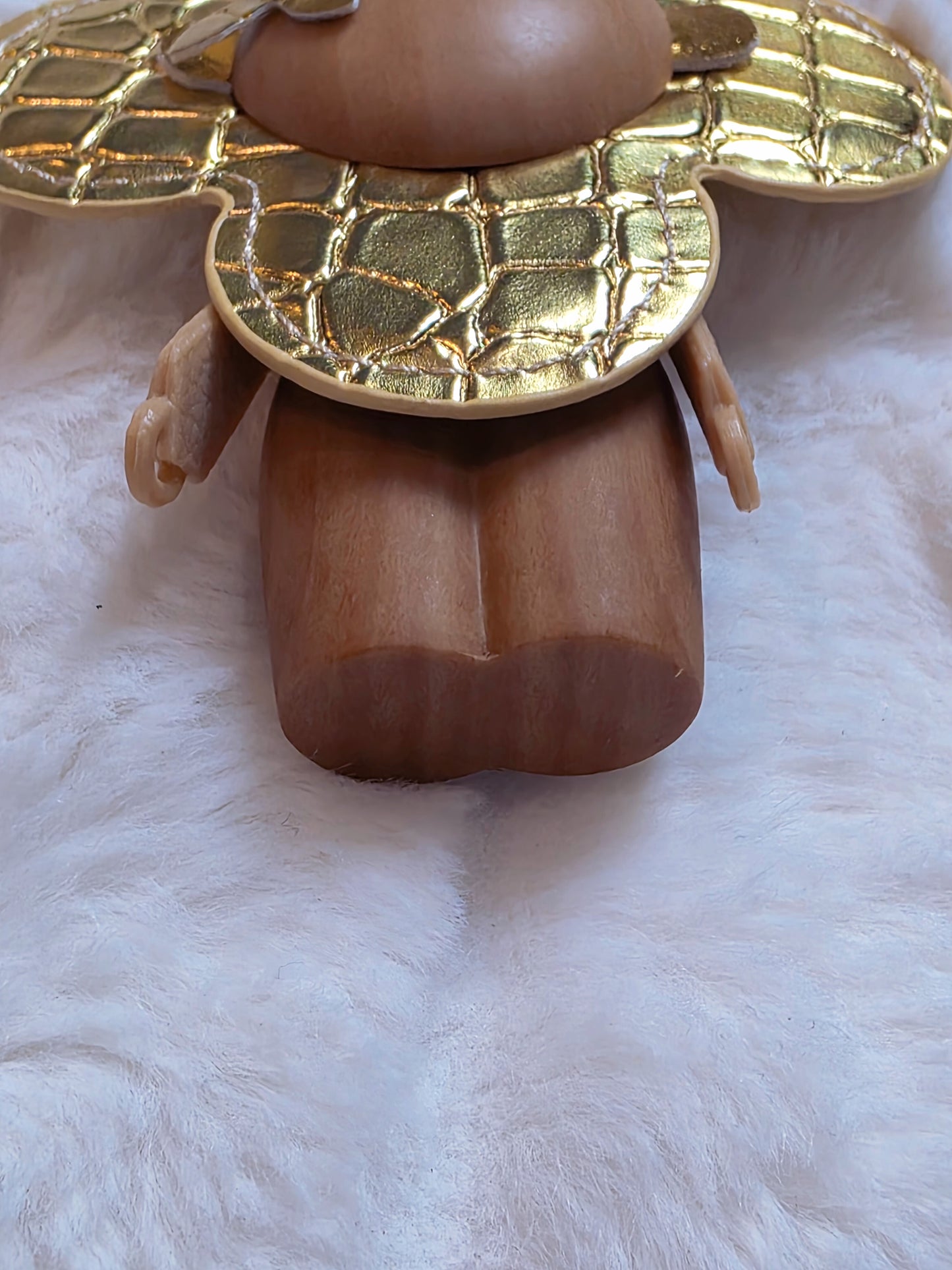 Gold Croc Keychain