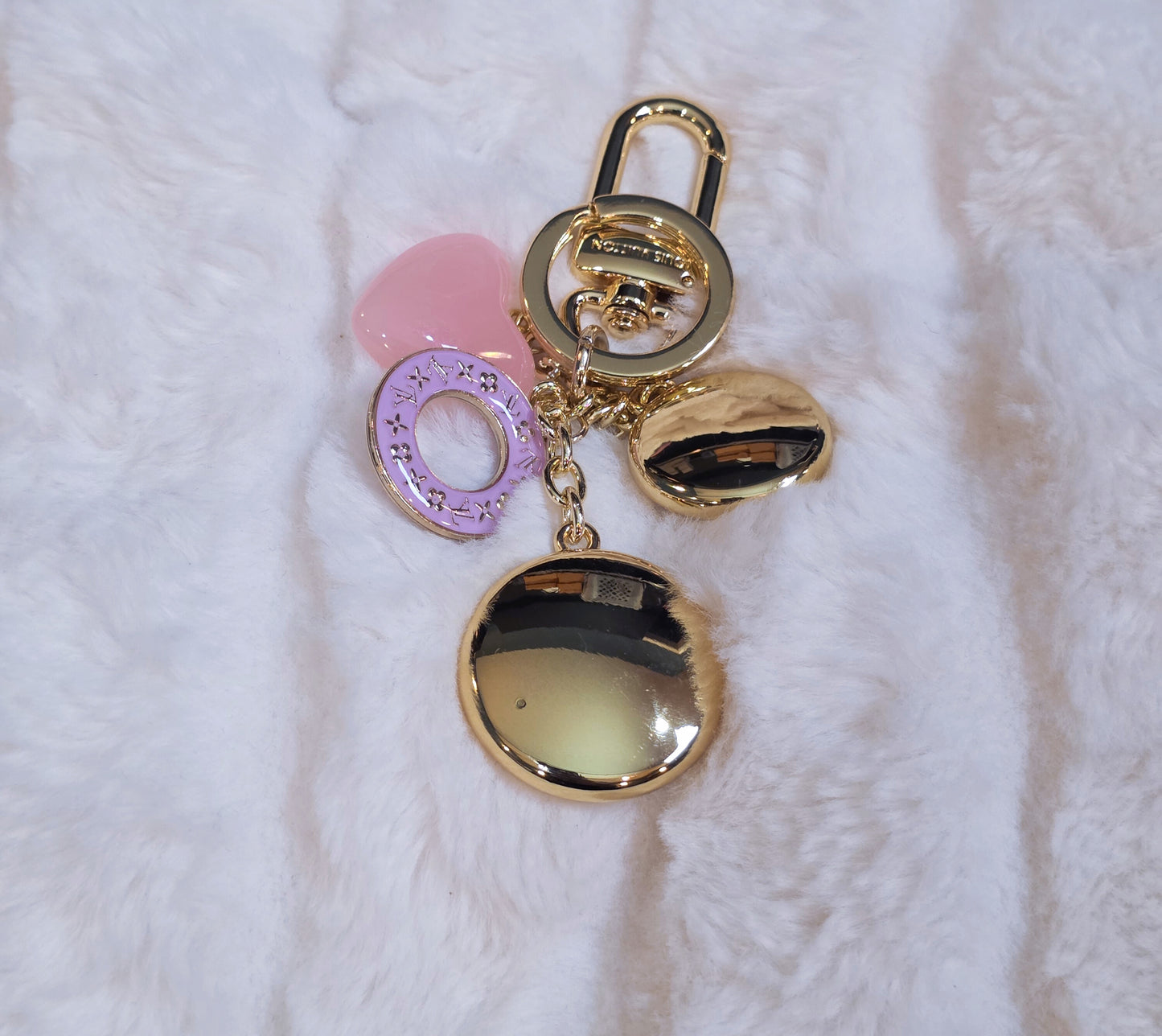 Pink and Purple Delight Keychain