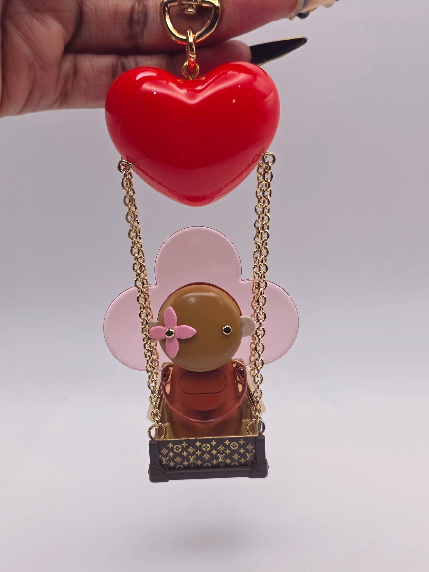 Hanging Around Keychain