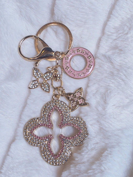 Pink n Bling Keychain