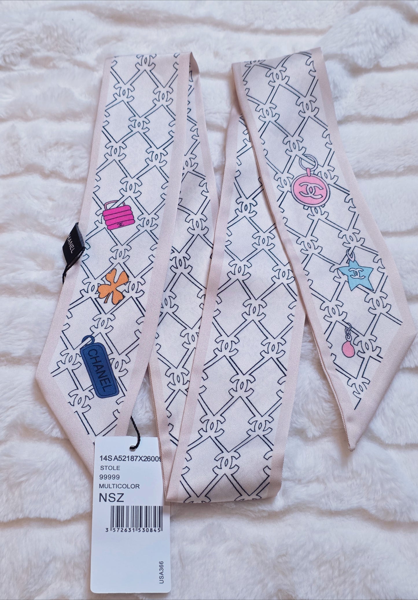 Lucky 5 Fashion Twilly