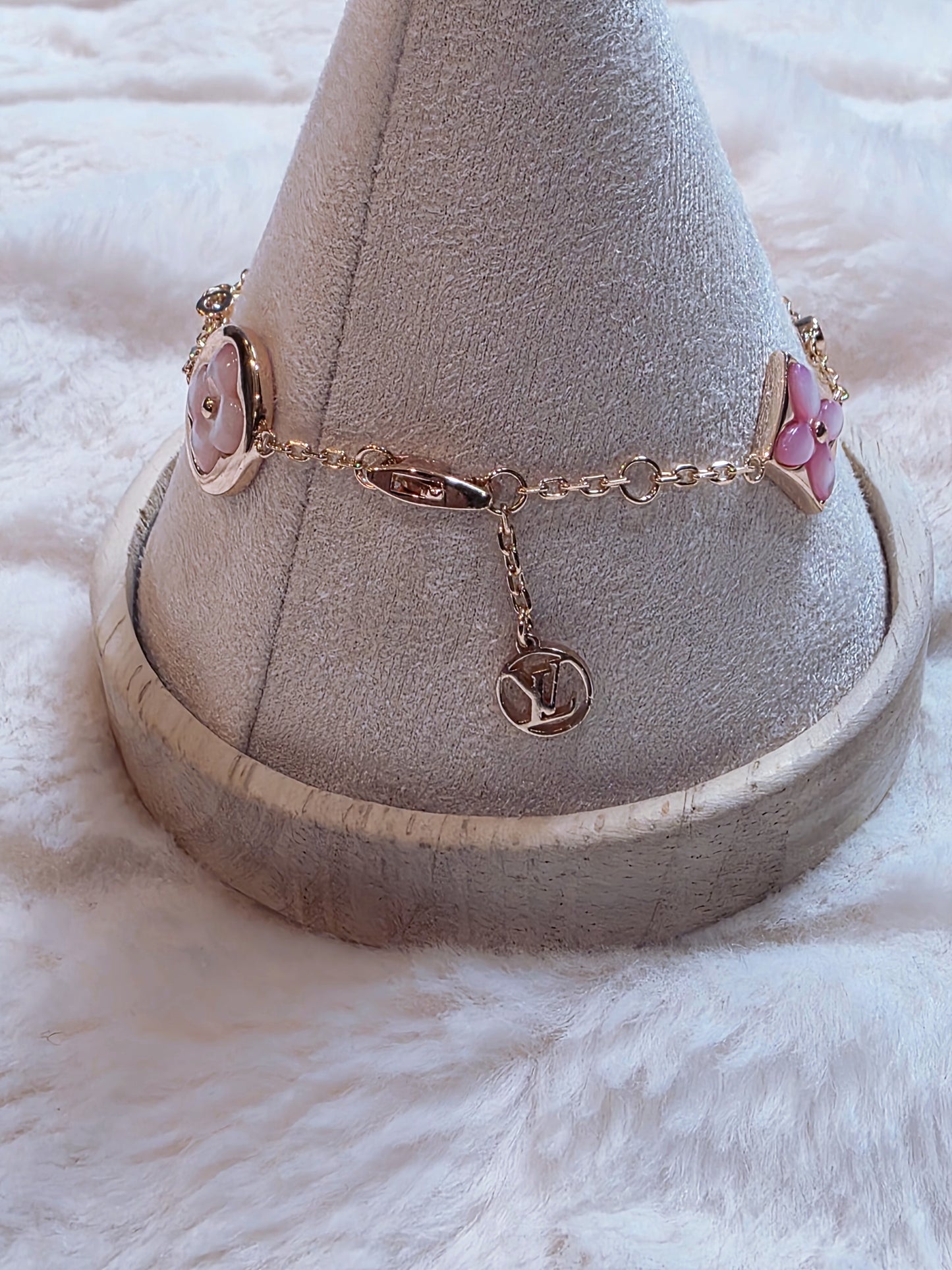 Pink and Rose Bracelet