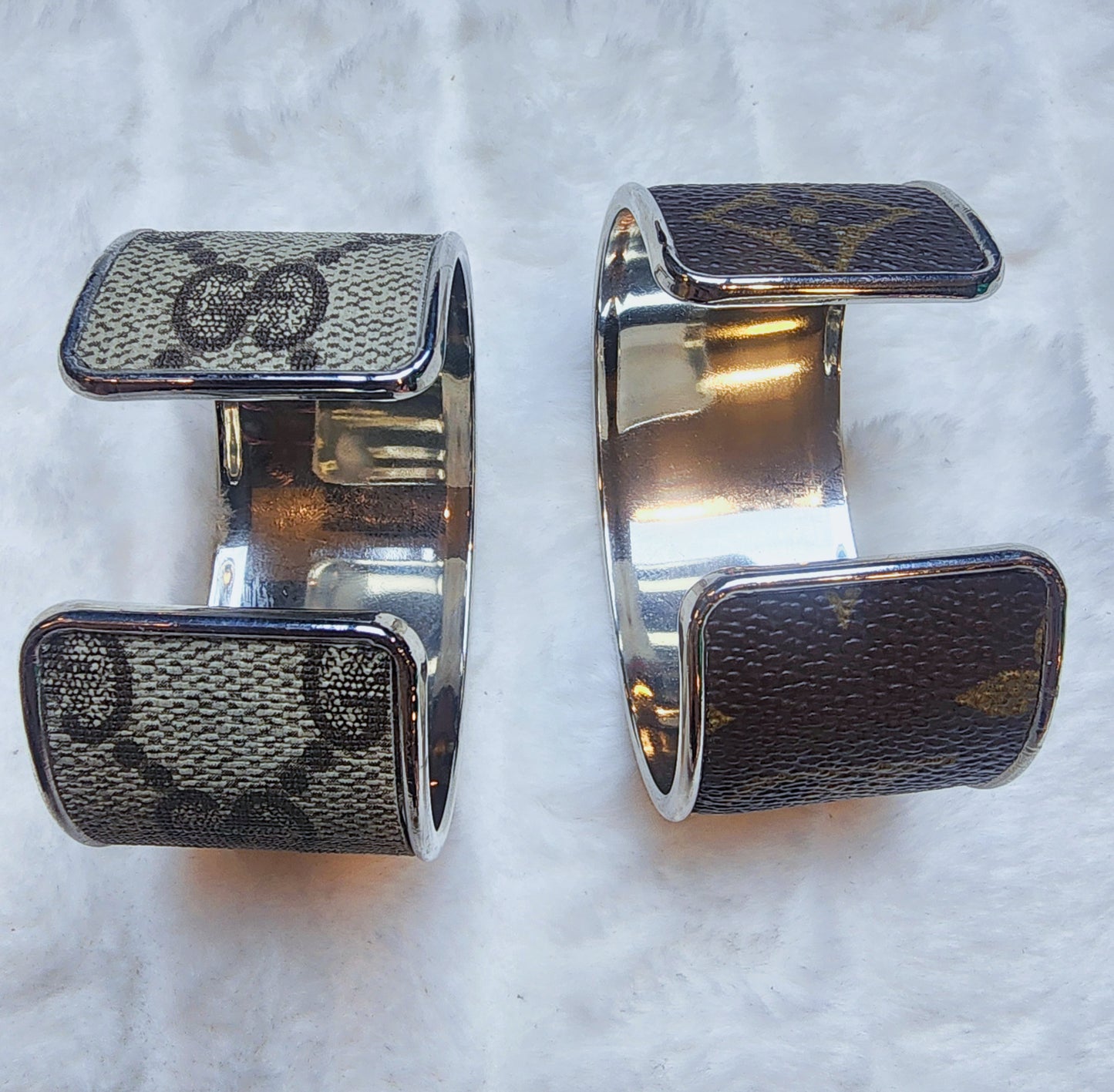 Upcycled Silver Cuffs