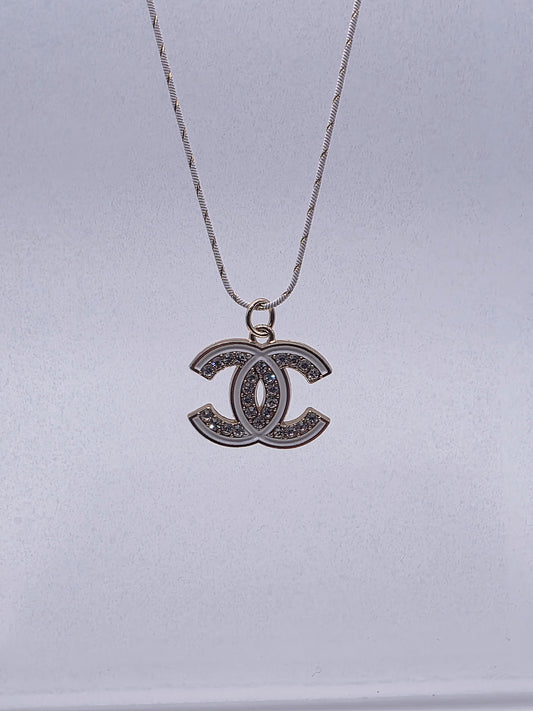 All White Everything Necklace
