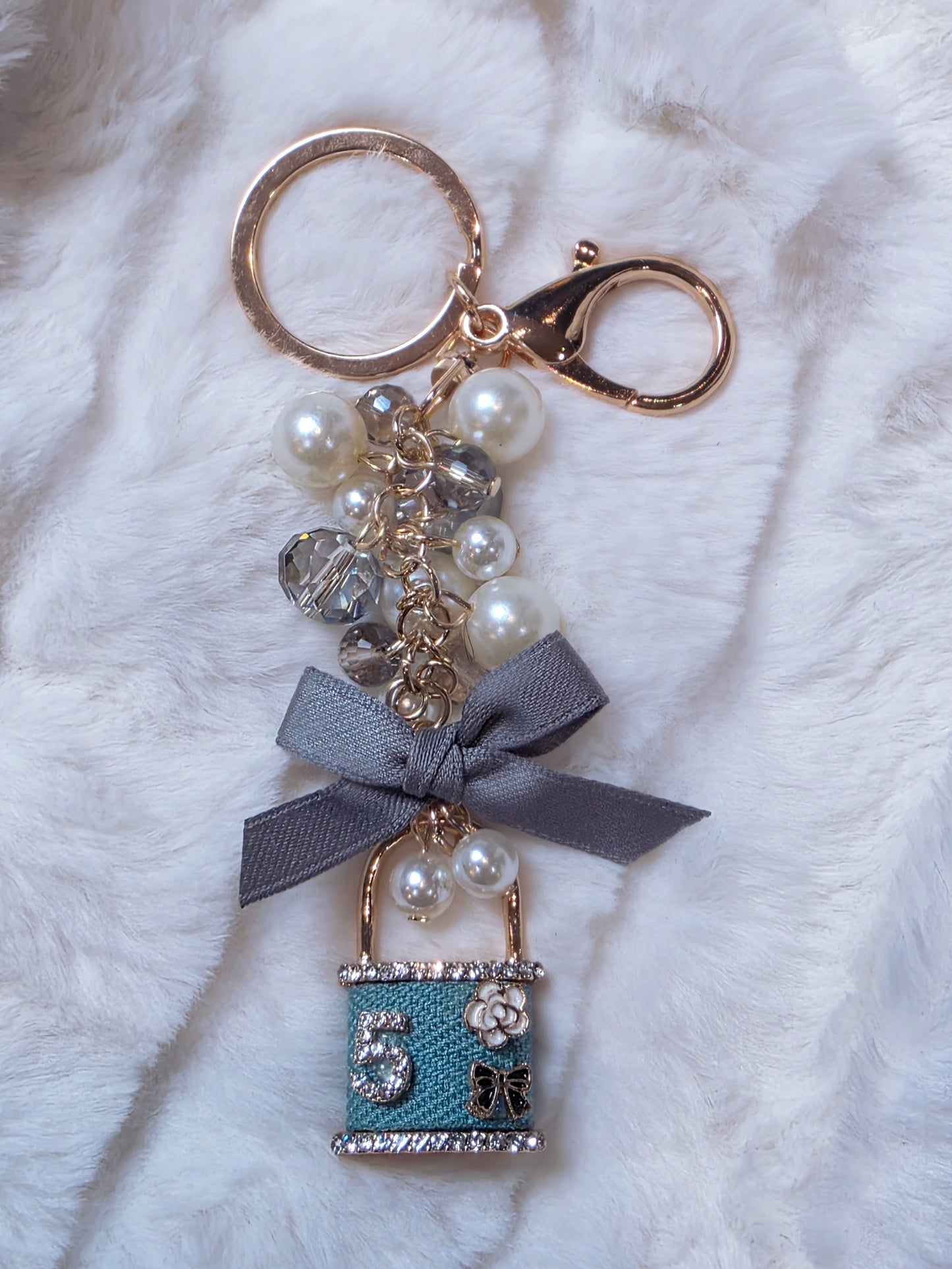 Tied Up and Locked Away Keychain