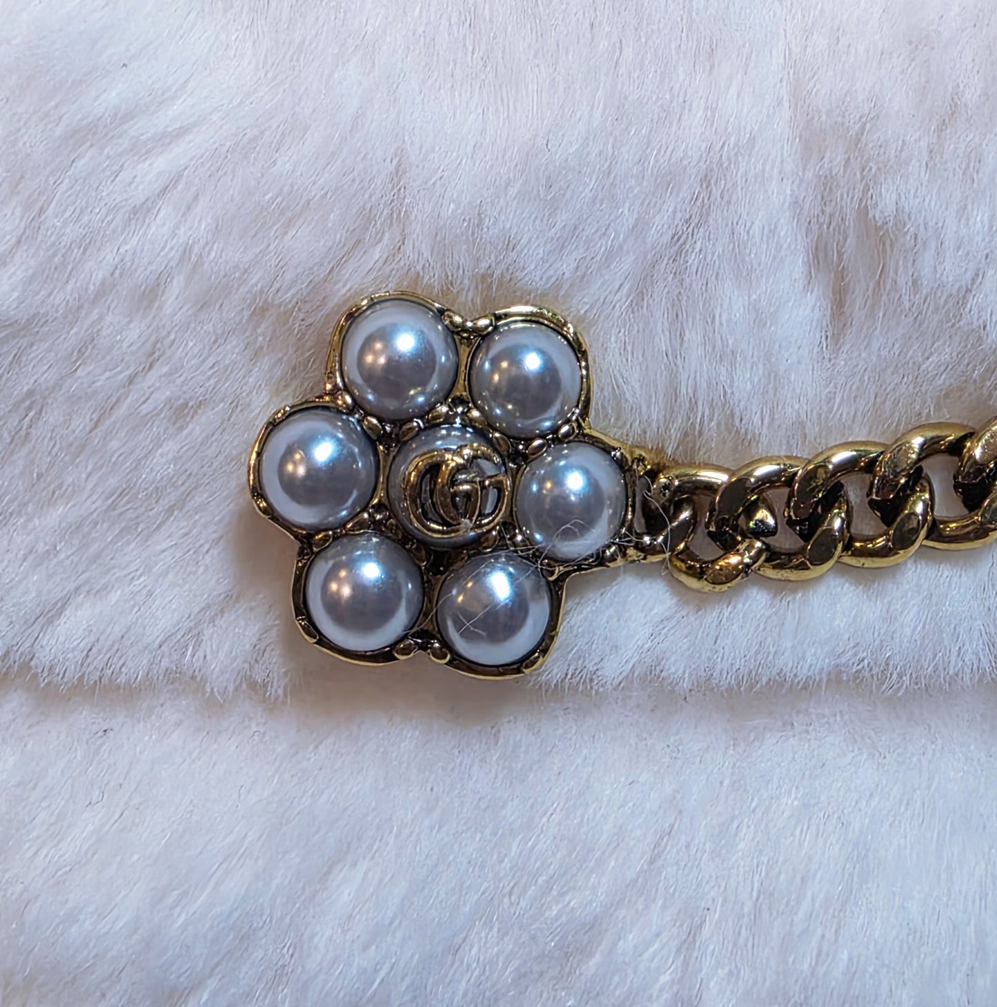 GG and Pearl Bracelet