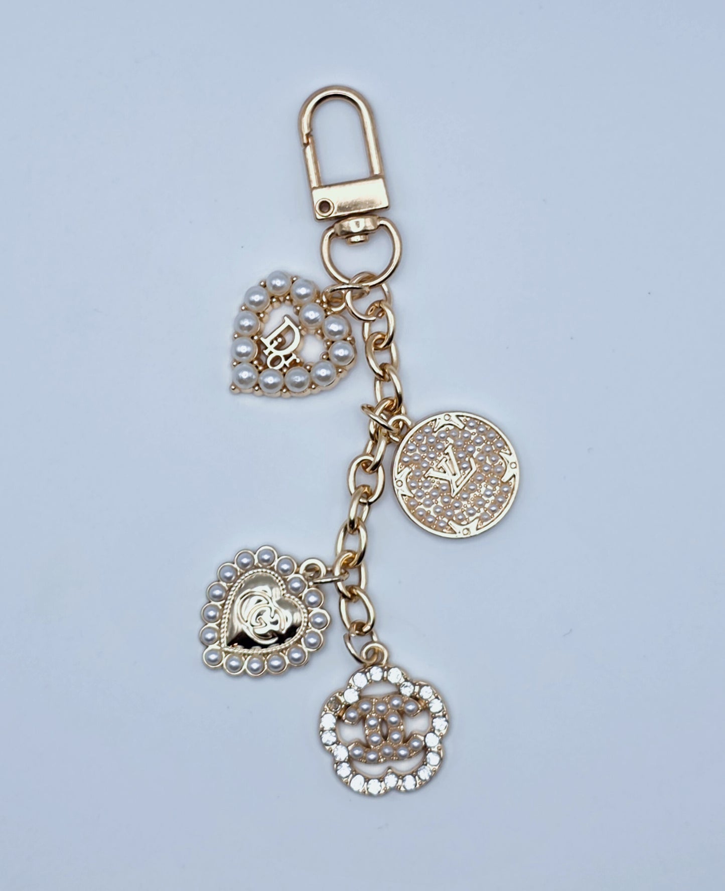 A Little Bit of Pearl Keychain