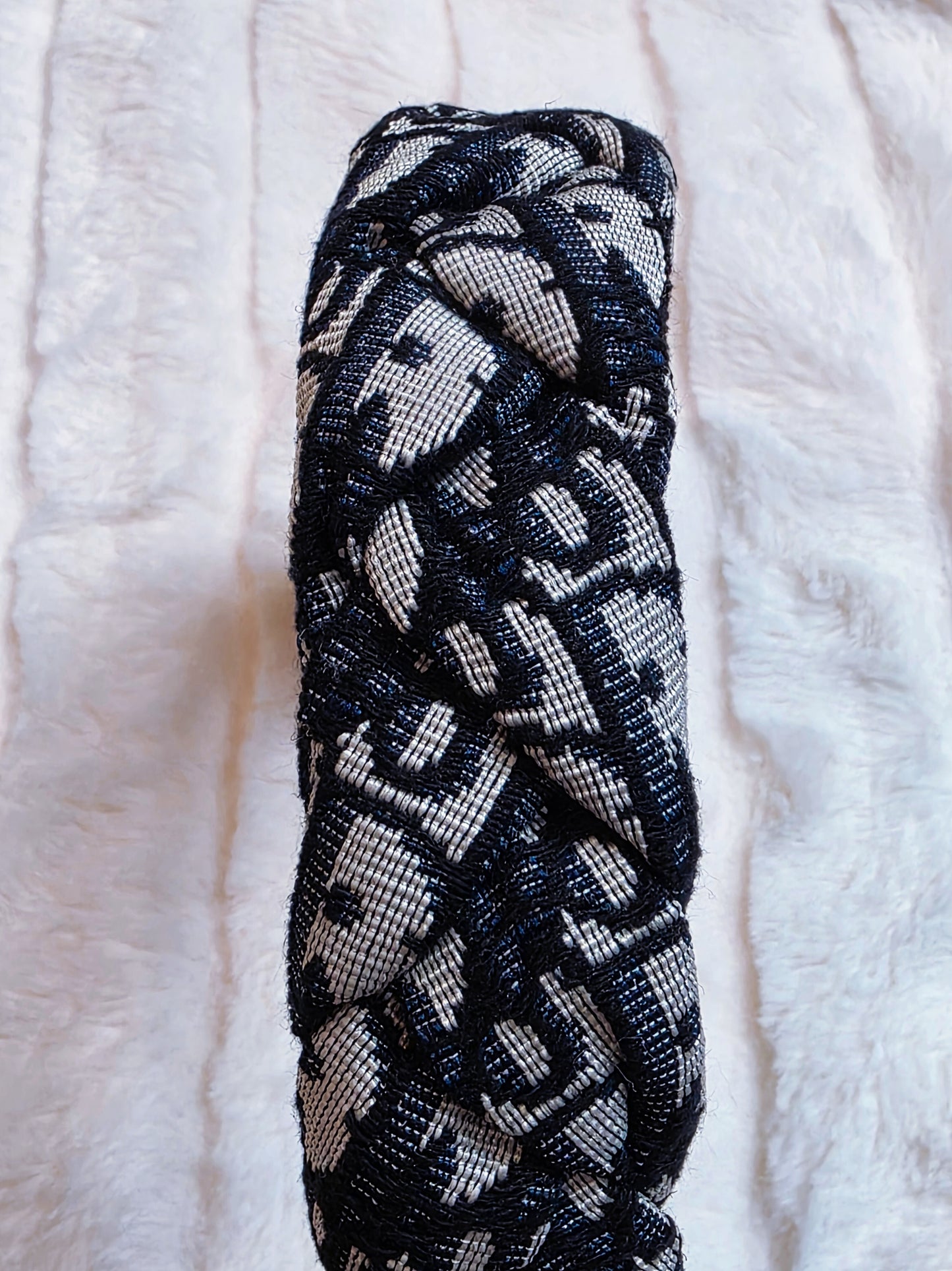 Braided D Fashion Headband