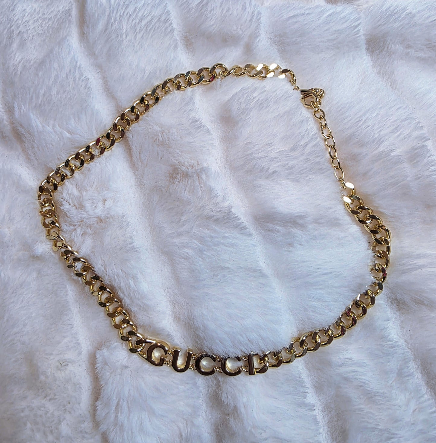 Say My Name Gold Necklace