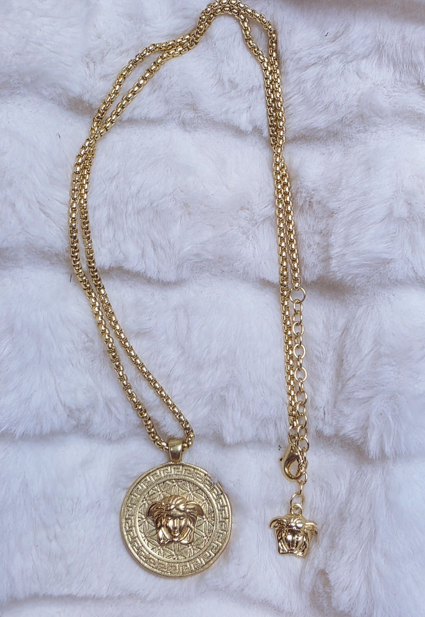 Medusa Medallion Necklace