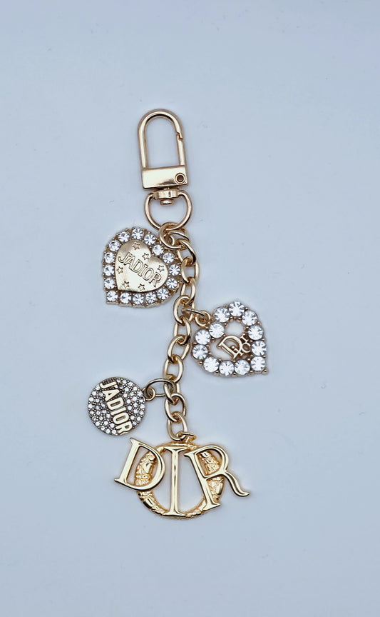 Heart of Di Keychain