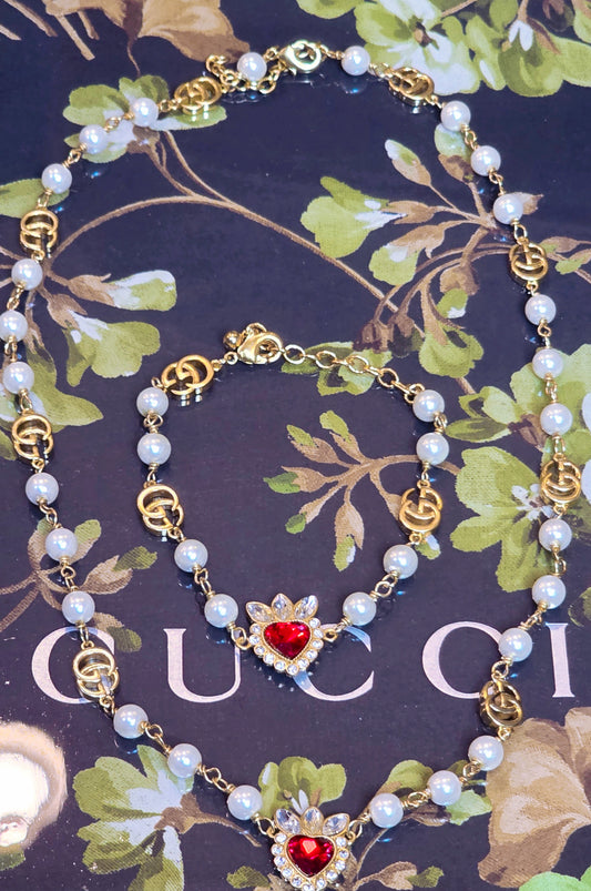 Royal Necklace and Bracelet Set