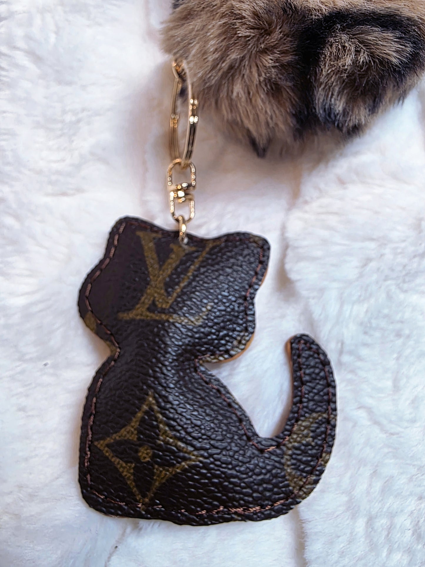 Kitty Has My Heart Keychain