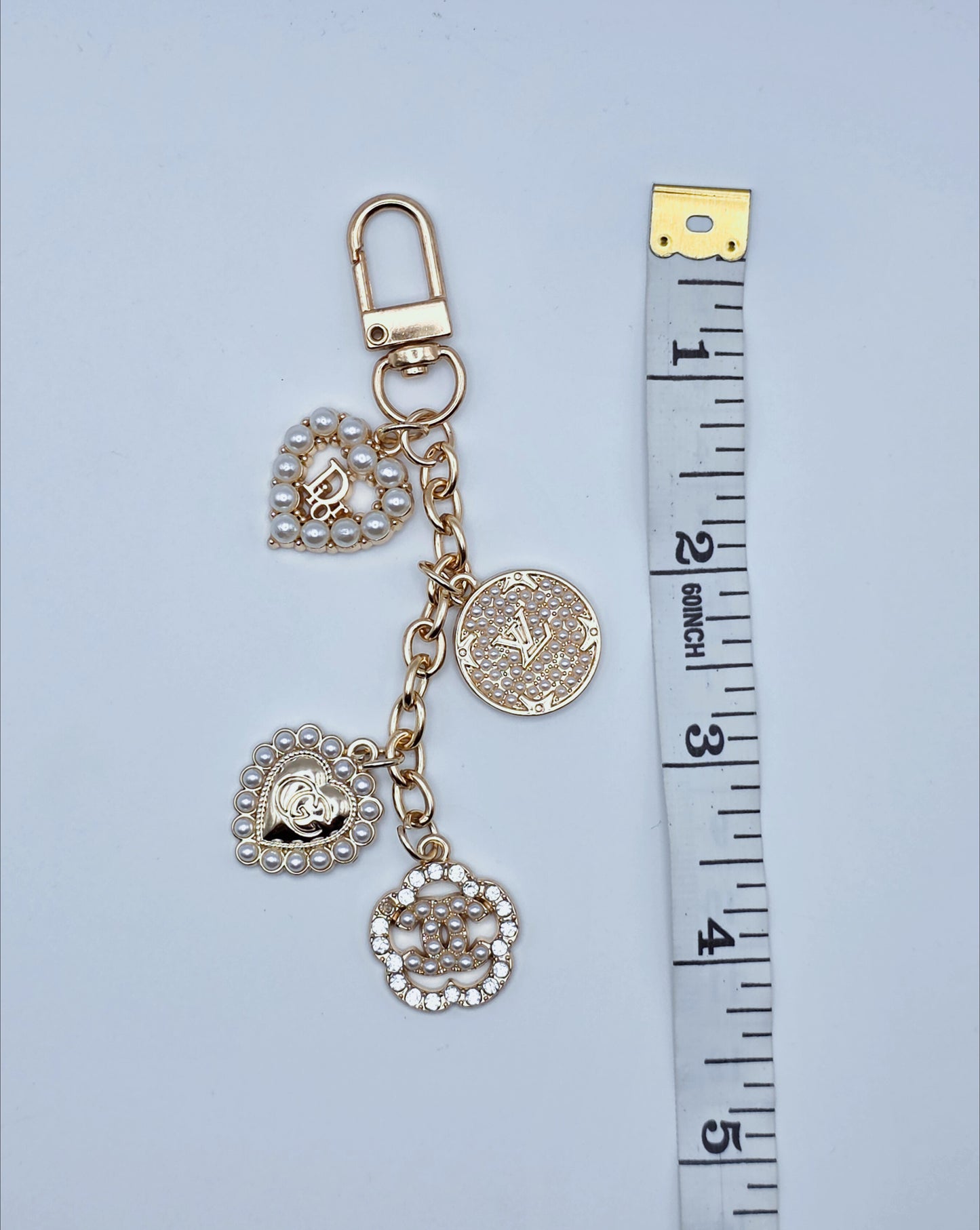 A Little Bit of Pearl Keychain