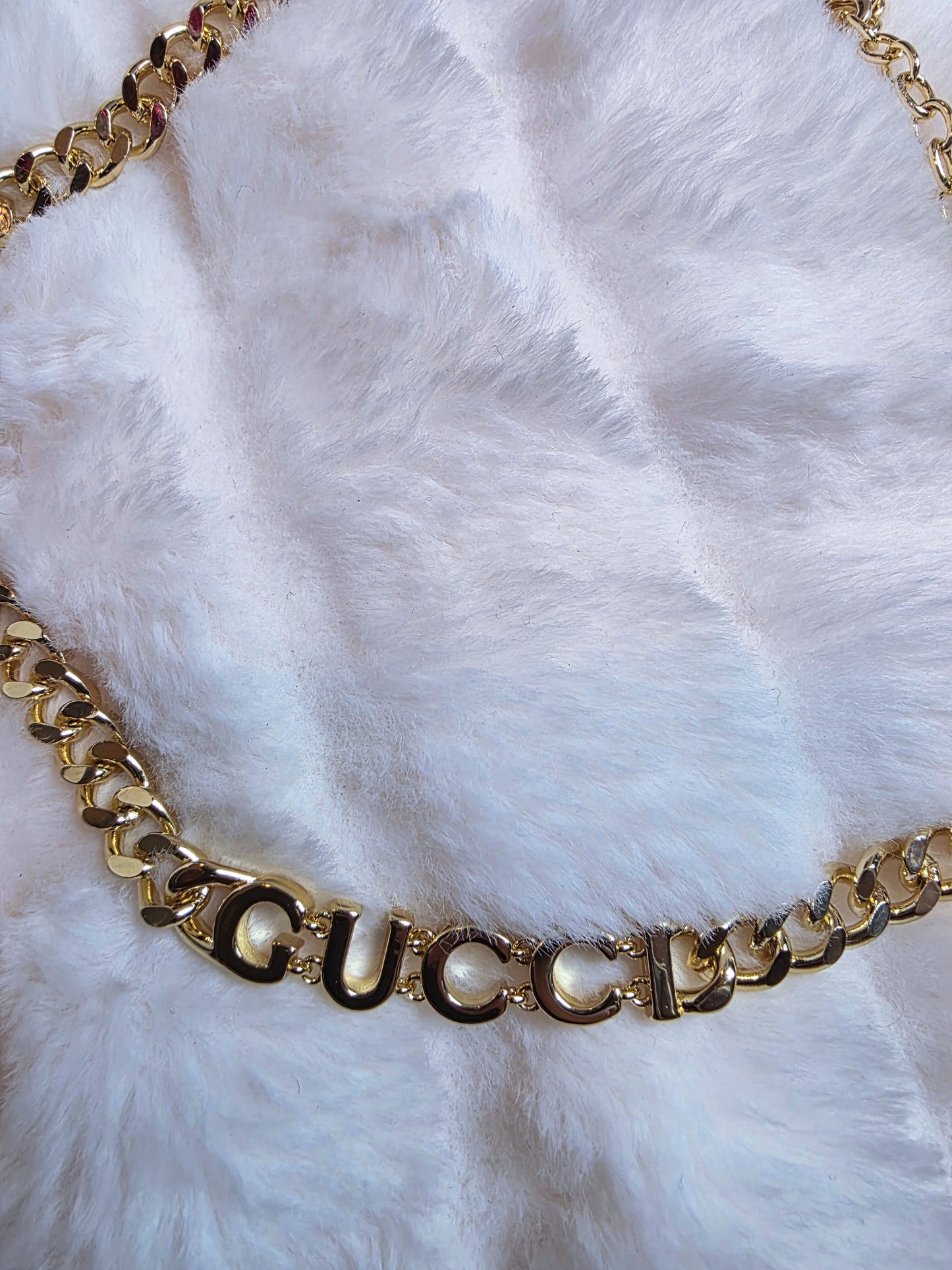 Say My Name Gold Necklace