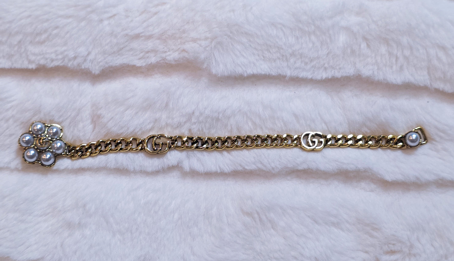 GG and Pearl Bracelet