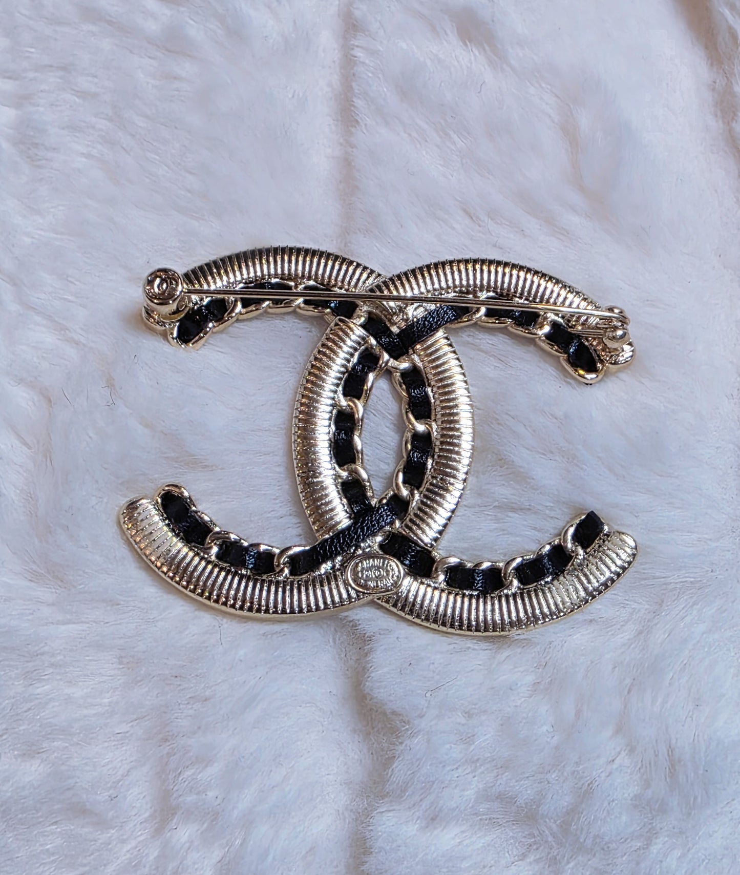 Pearl n Bling Fashion Brooch
