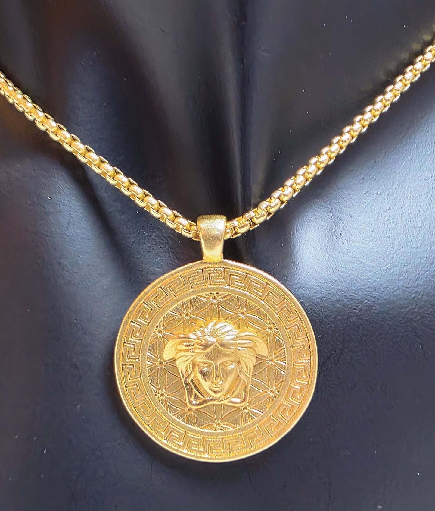 Medusa Medallion Necklace