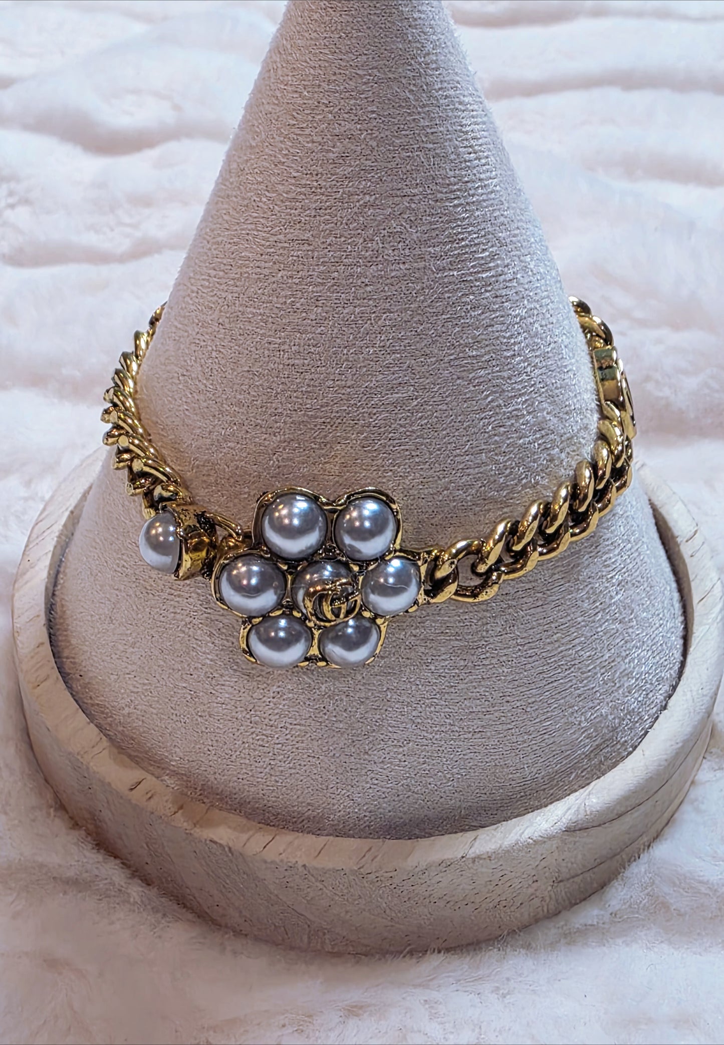 GG and Pearl Bracelet